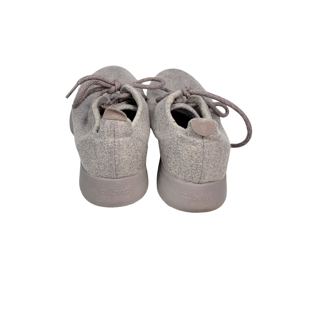 Allbirds Wool Runners Sneakers Grey 8 - Picture 2 of 5
